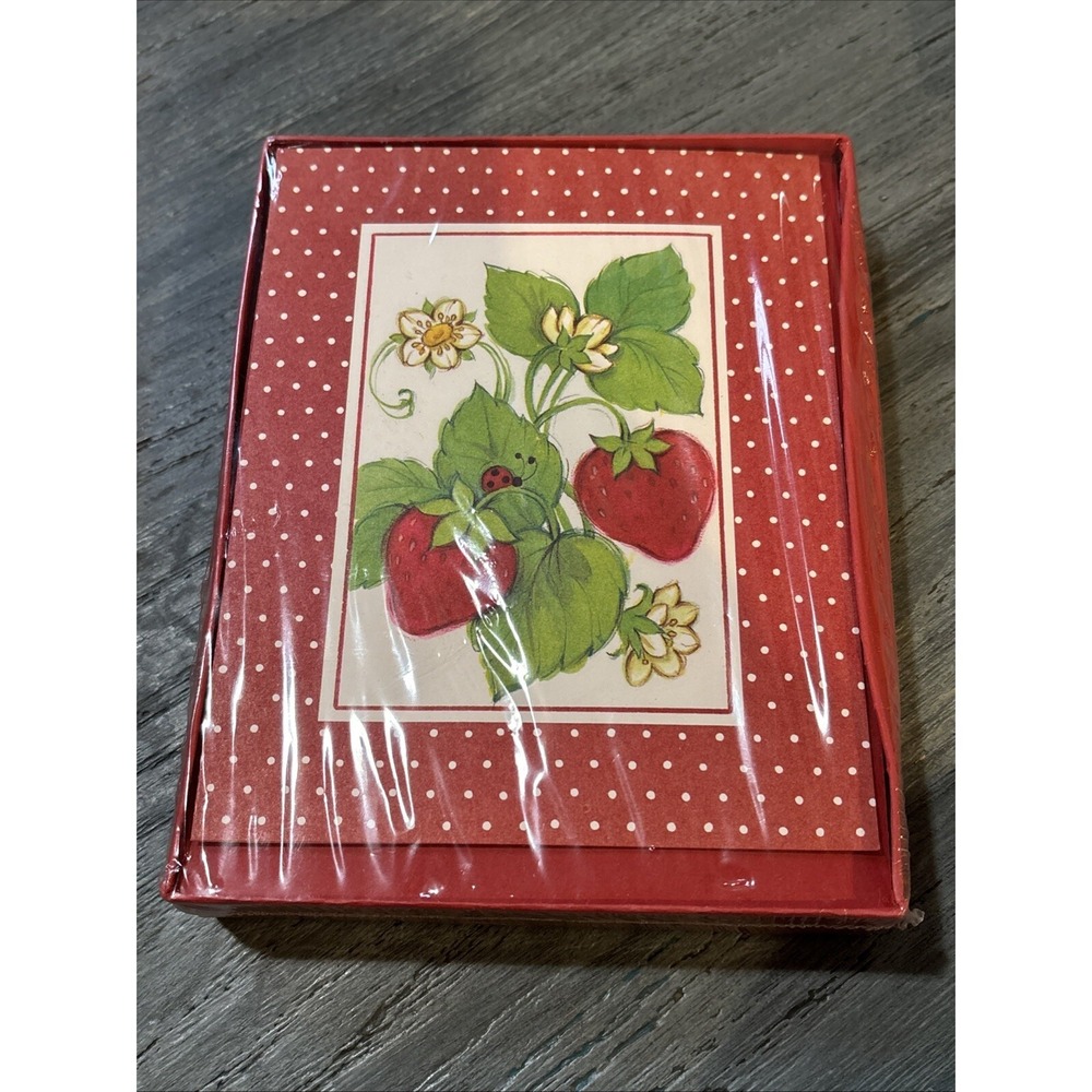 1981 Strawberry Shortcake American Greetings Cards Qty 15 NEW IN SEALED BOX NOS